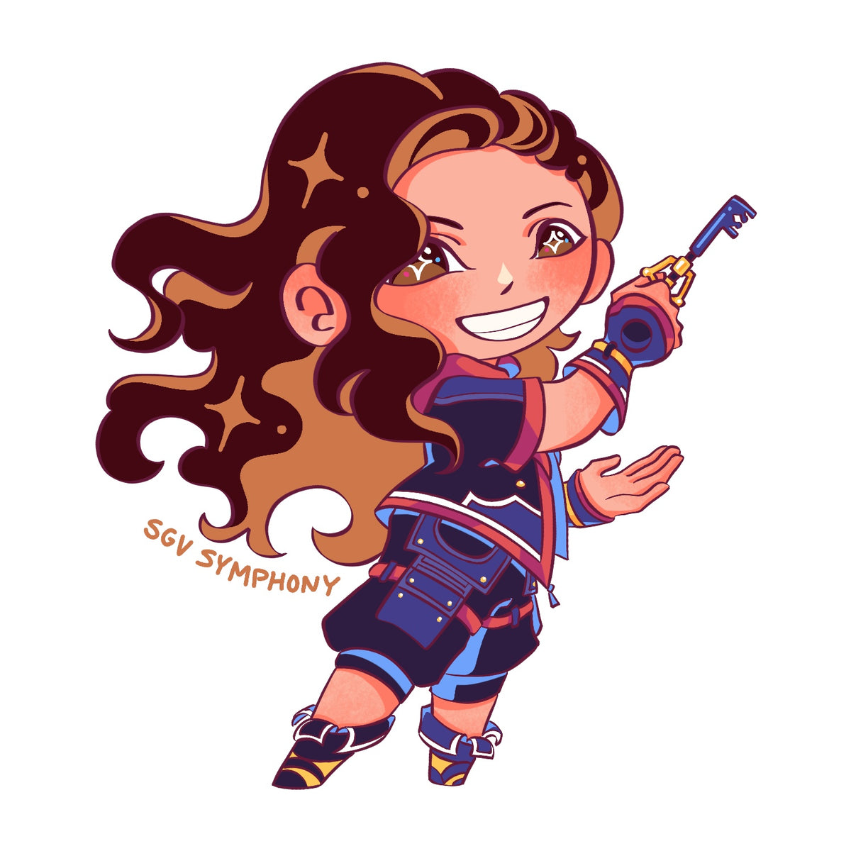 Conductor Chibi Sticker