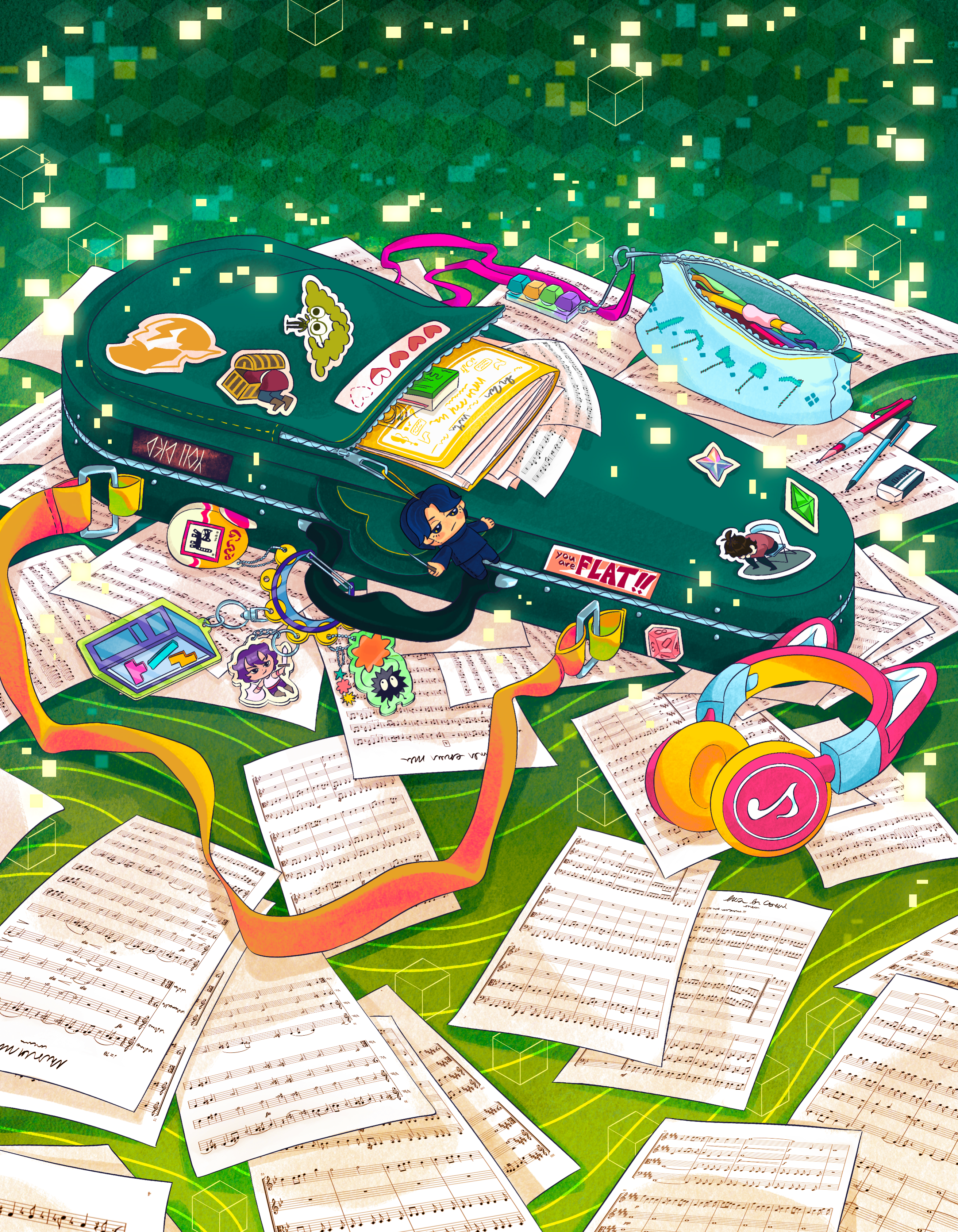 Video Games Live Festival Concert Art Print